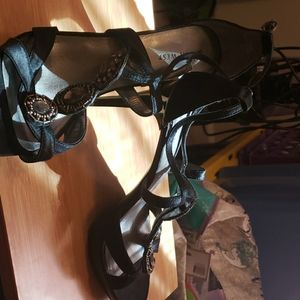 Black Nine West heels